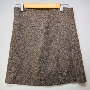 Arden B Classic‎ Brown A-Line Skirt